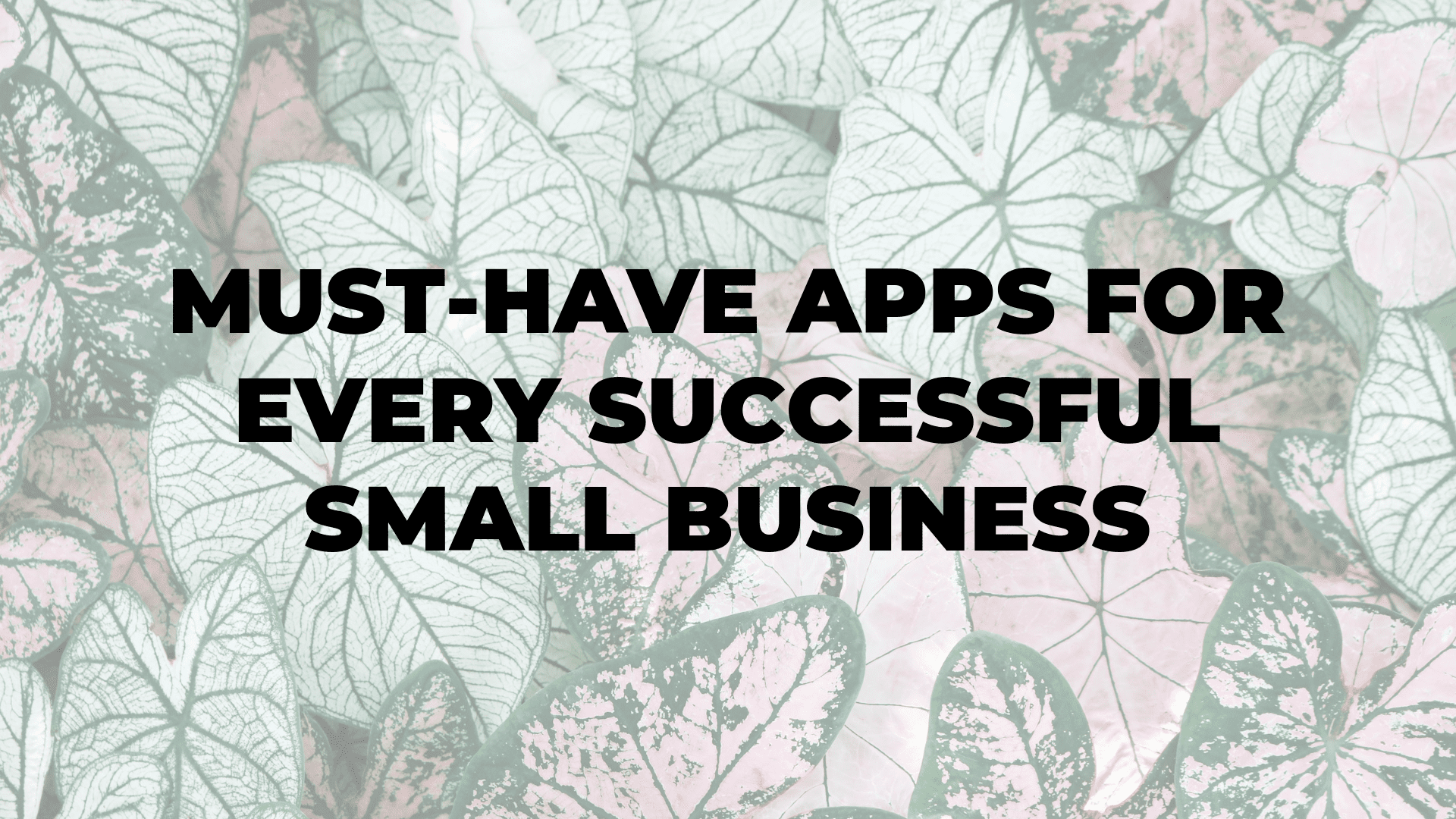 Must-Have Apps for Every Successful Small Business