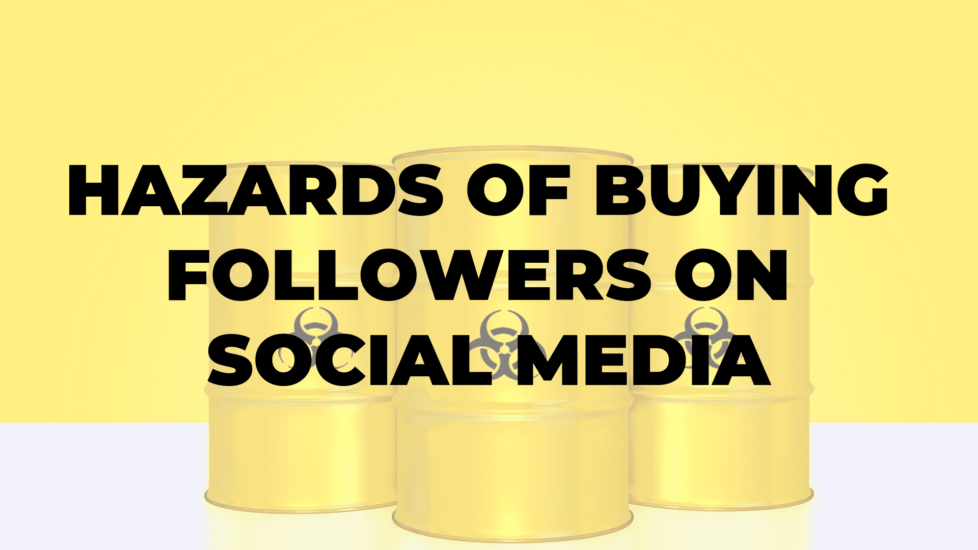 Hazards of Buying Followers on Social Media