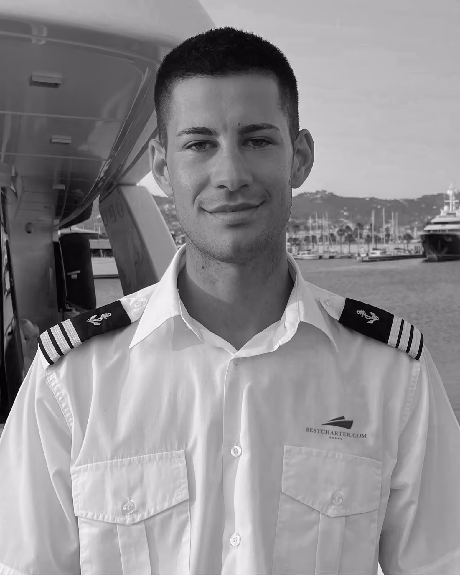 Portrait of Alberto Rescia, Captain