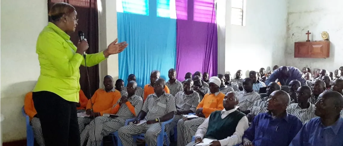 97 Inmates Attend the GLS in Kenya