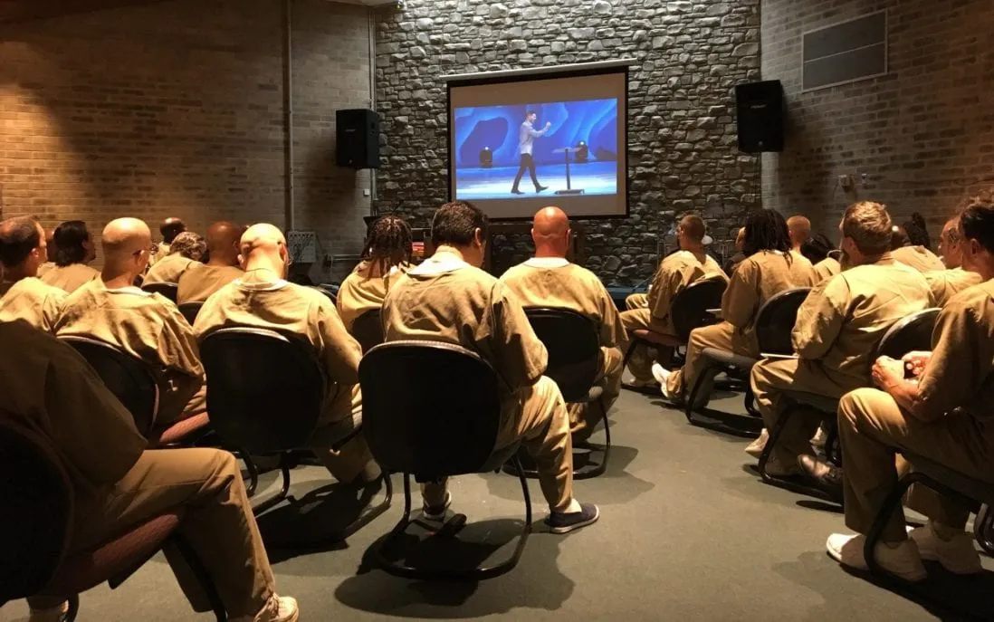 The Summit is Broadcast to More Than 60 Prisons in the U.S.