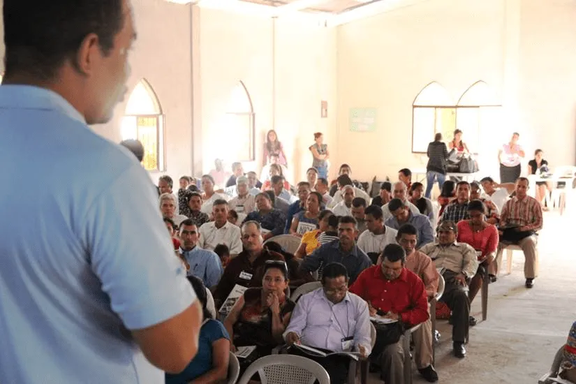 Eddy Morales hosting the GLS in Nicaragua
