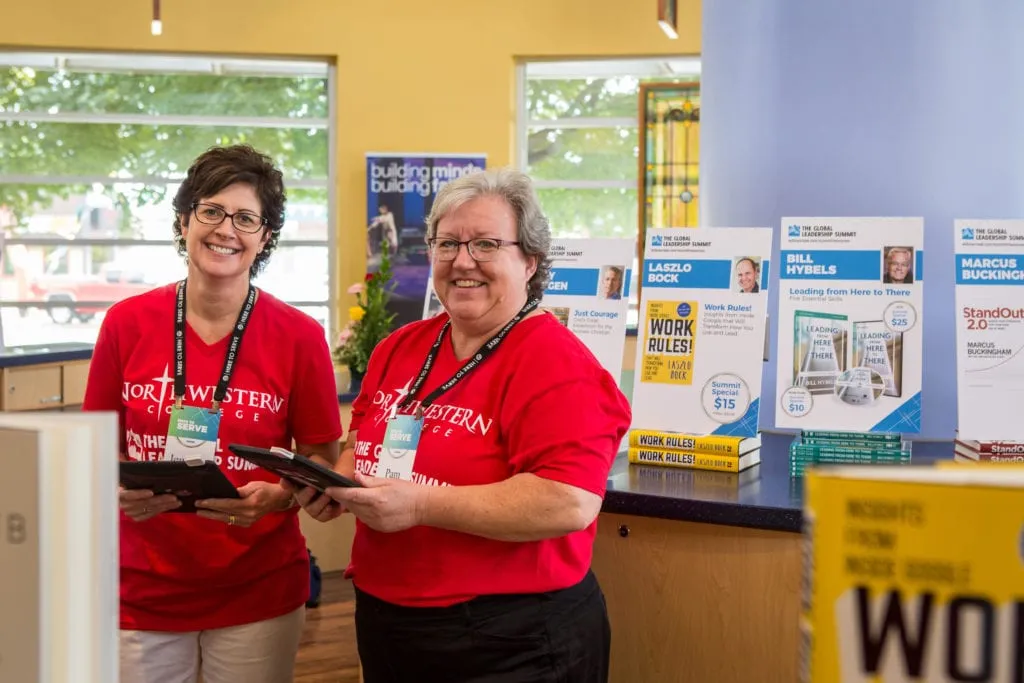 Volunteers at Northwestern College
