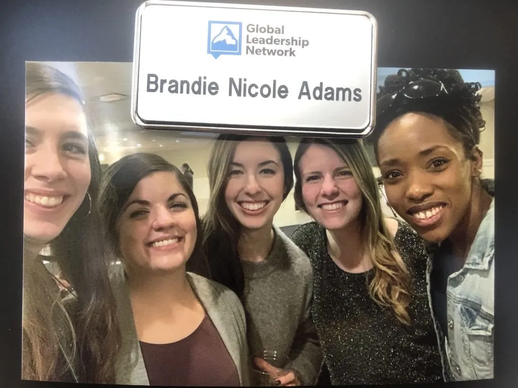 Brandie and her teammates at GLN