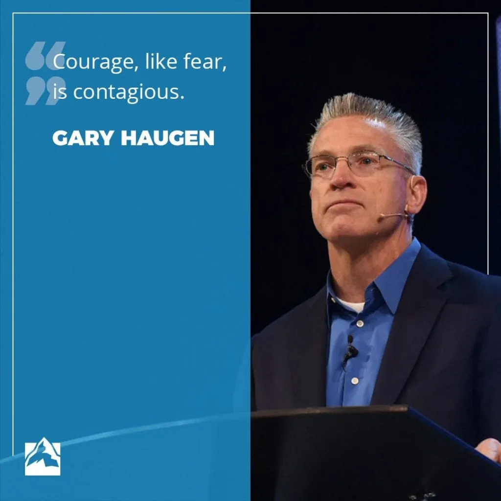 Gary Haugen Quote on Fear