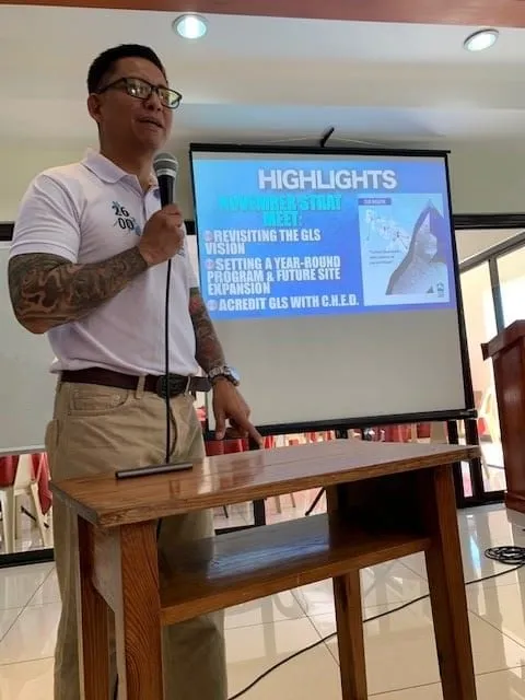 Rodolfo Sohl De Guia speaking