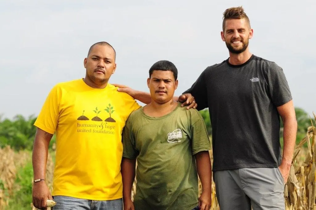 Jose and Riley in Honduras