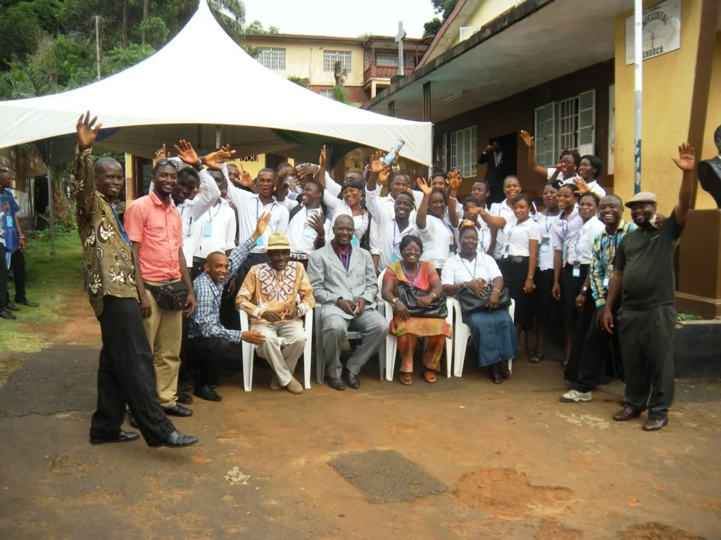 Attendees at the GLS in Sierra Leone