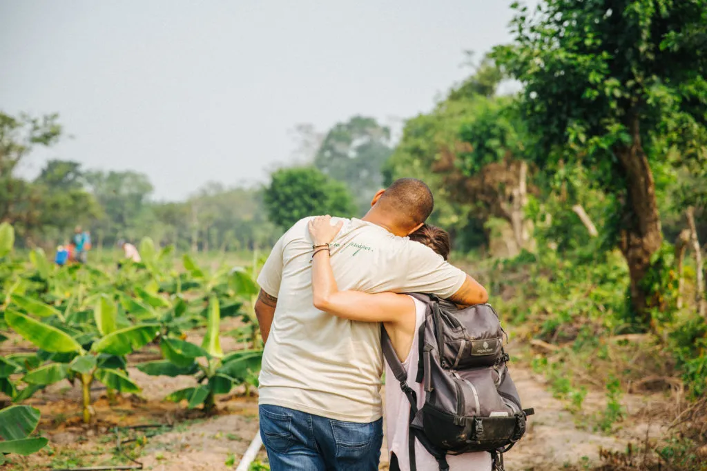 Darwin Suazo in field