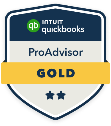 The QuickBooks ProAdvisor Gold badge