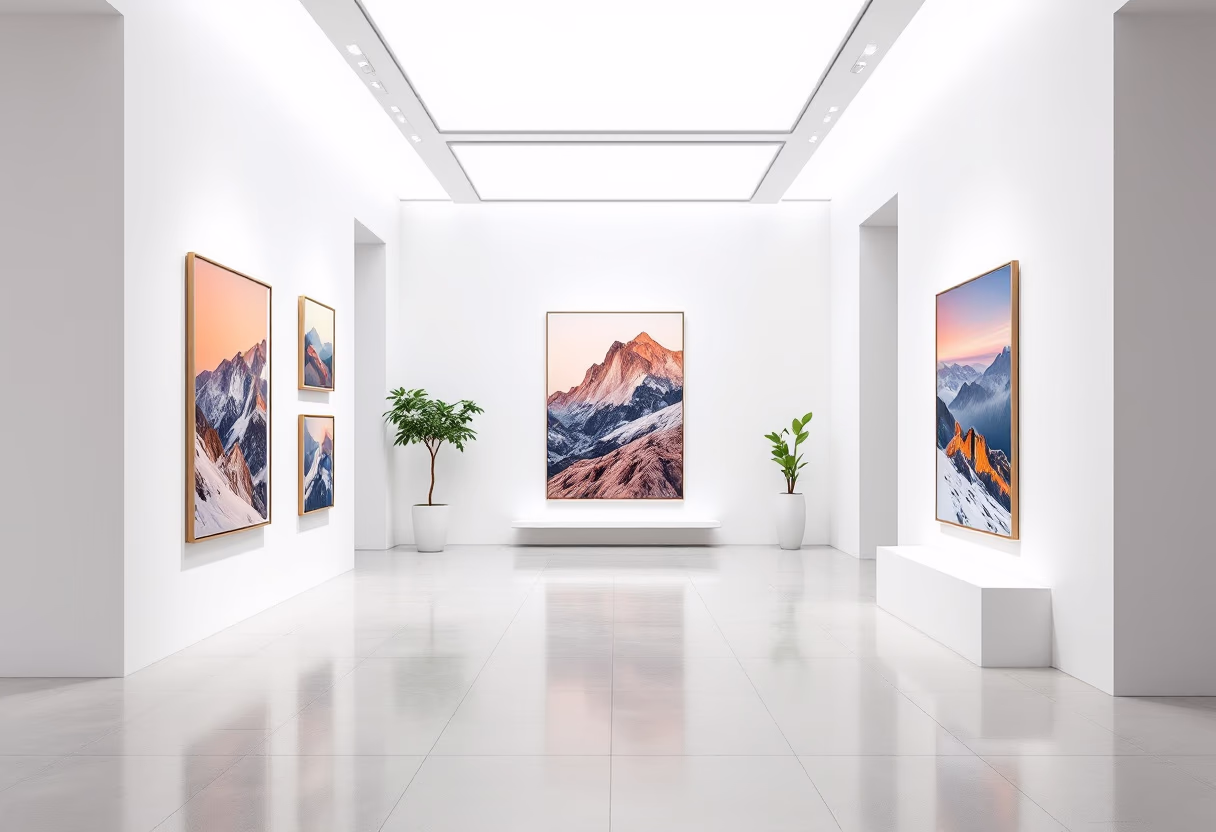 image of gallery interior (for a art gallery)