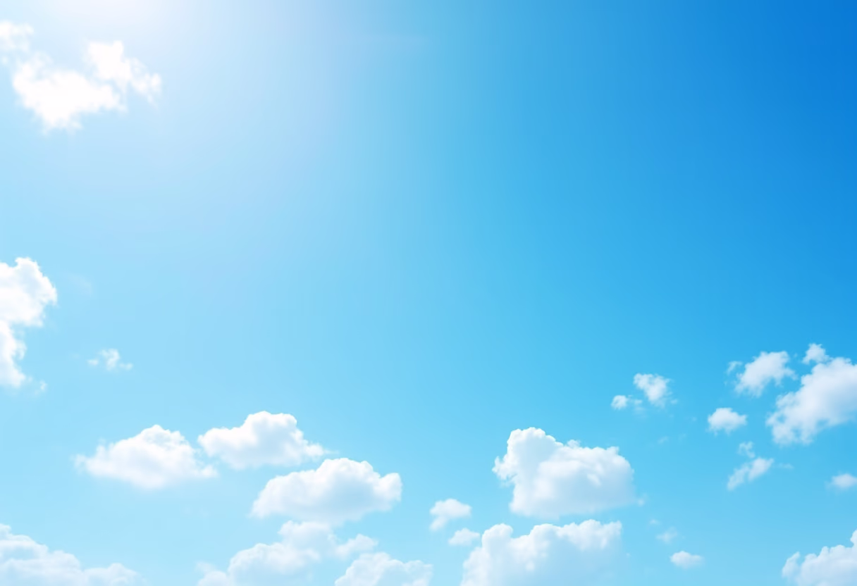 [background image] image of clear sky view (for an aviation service)