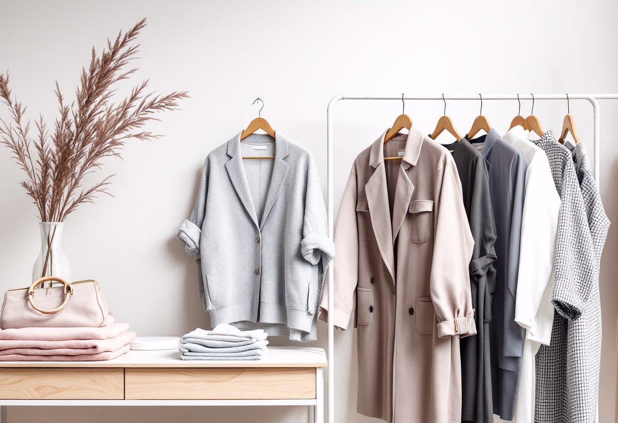 image of interior store decor (for a clothing boutique)