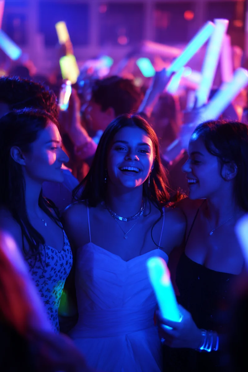 Multiple High School Teens in Venue Ballroom