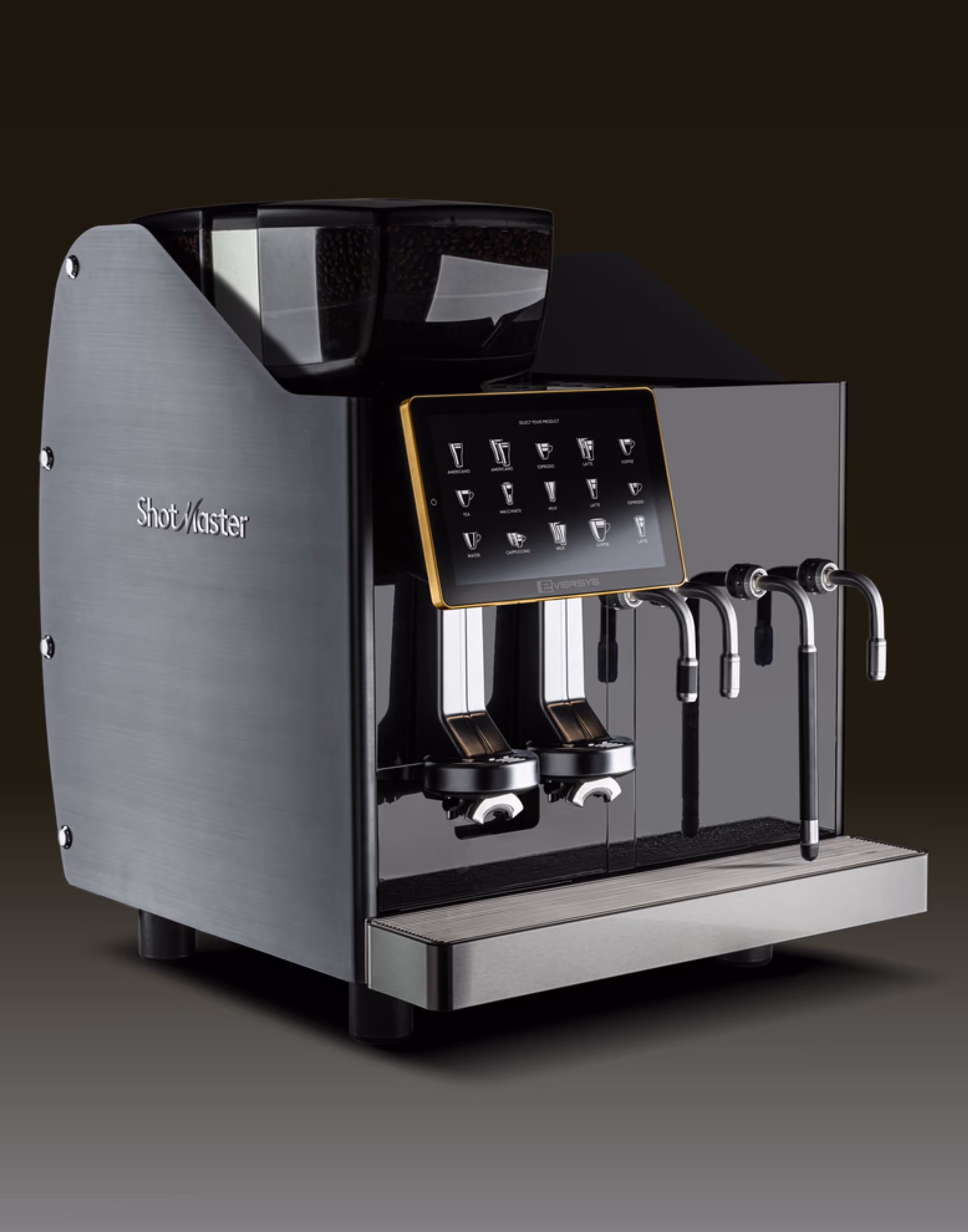 Diagonal view of Shotmaster MS / Super Traditional