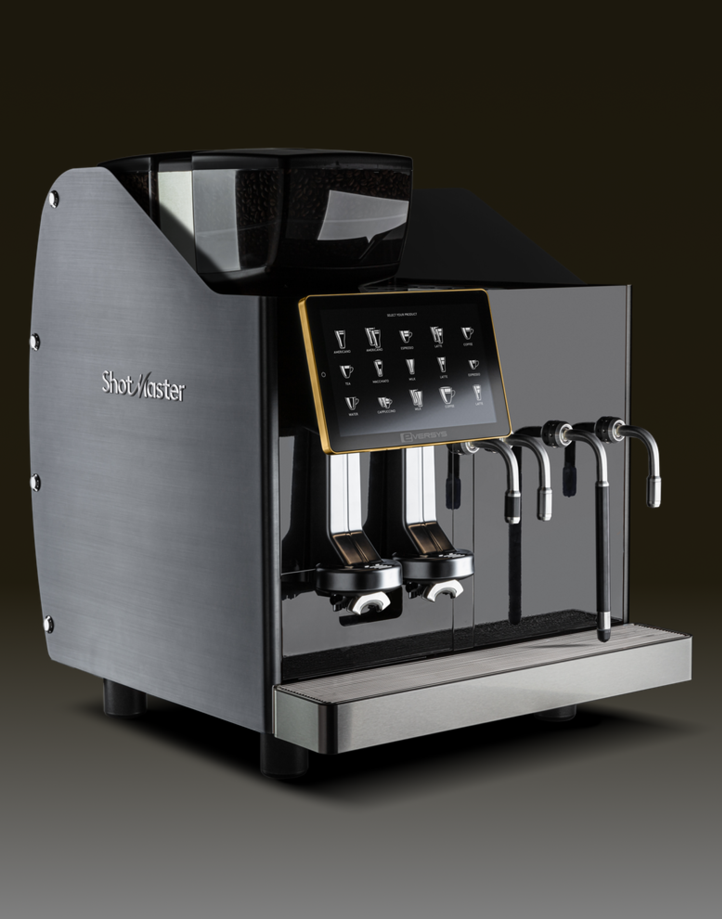 Diagonal view of Shotmaster MS / Super Traditional