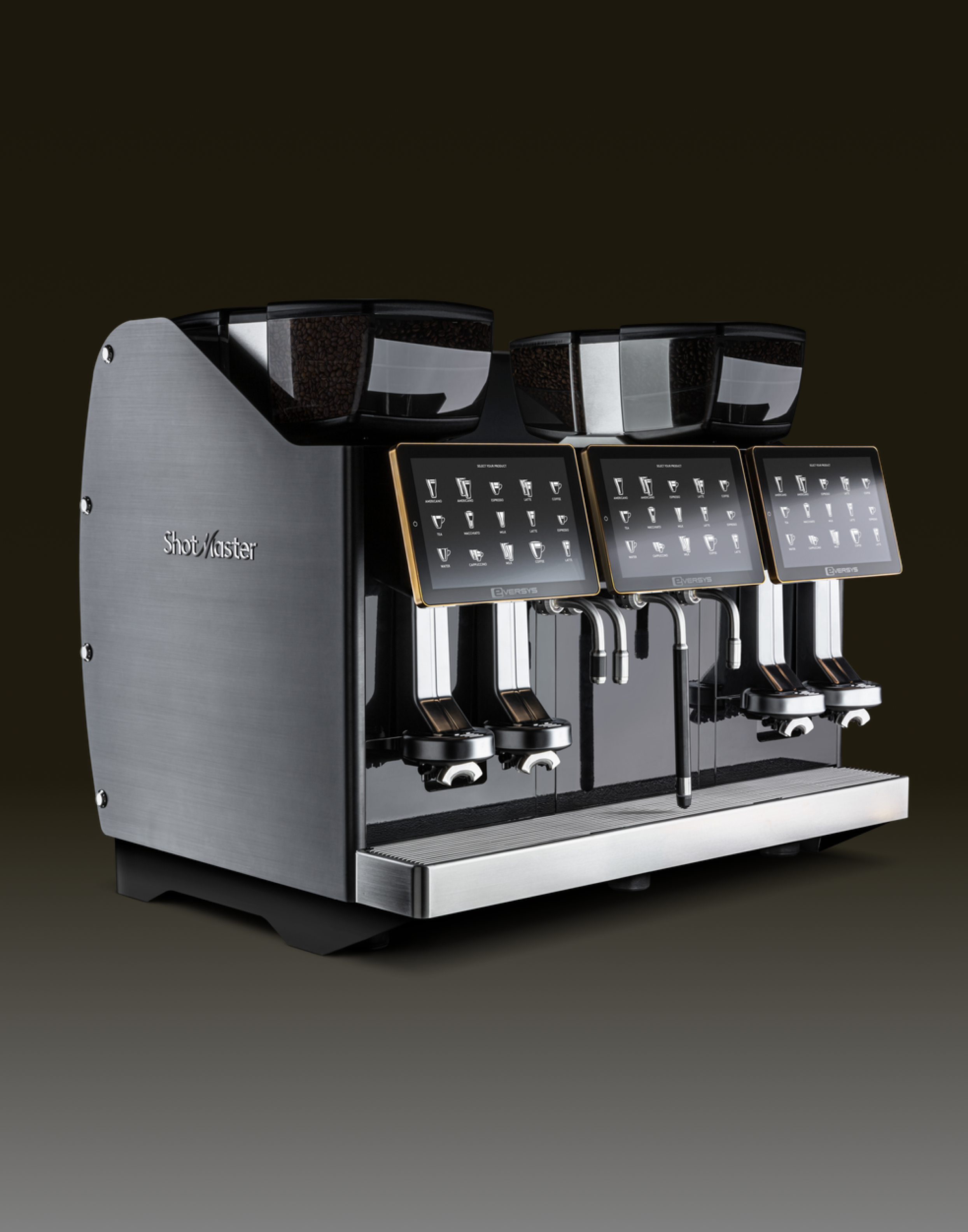 Diagonal view of Shotmaster S / Super Traditional