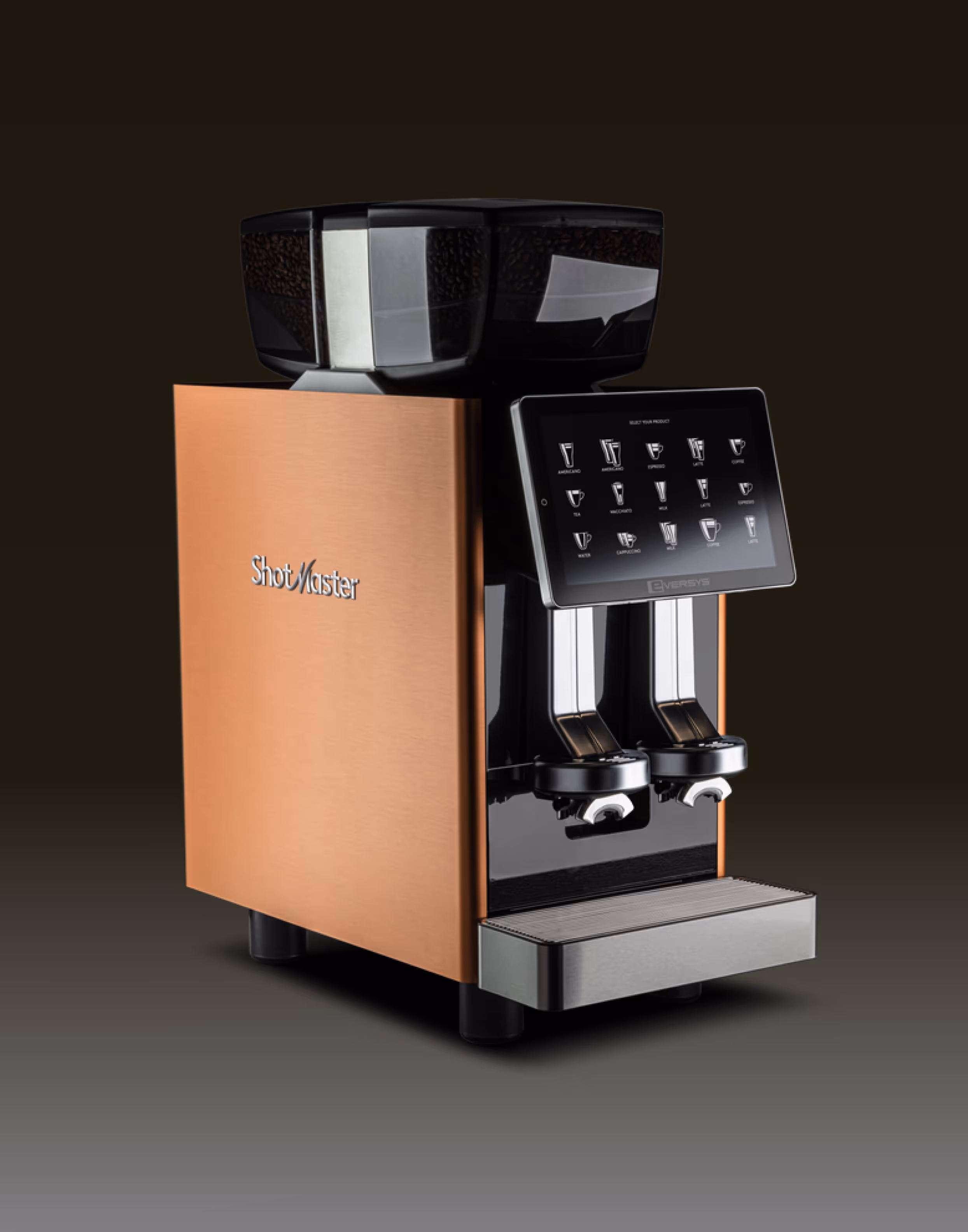 Diagonal view of Shotmaster C / Classic