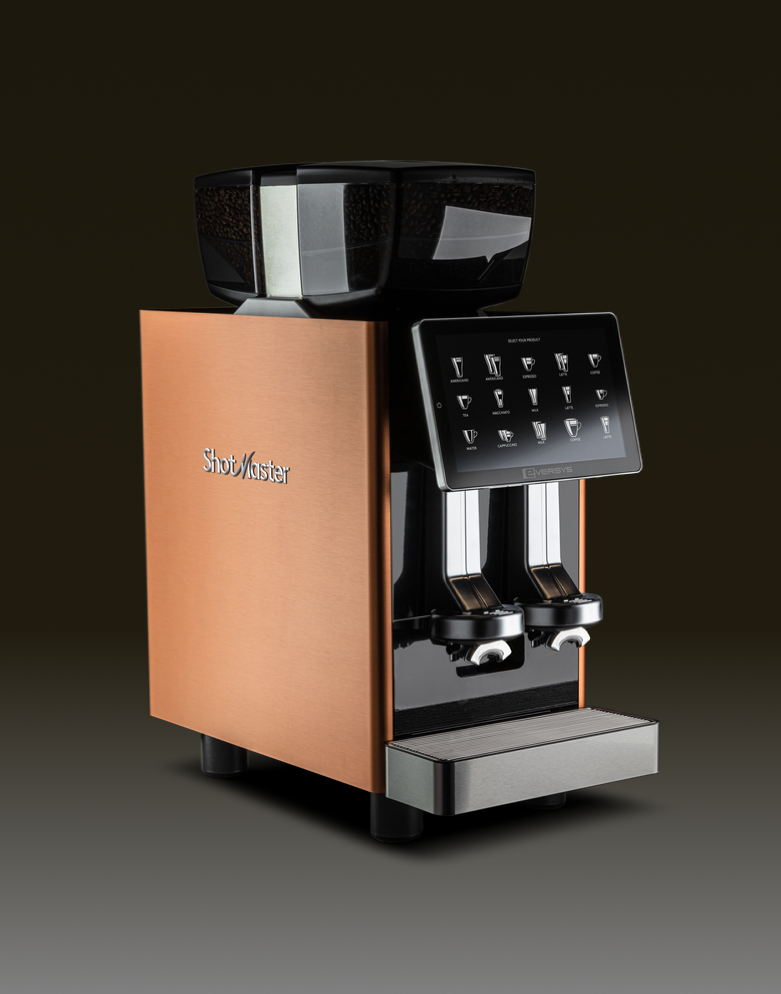 Diagonal view of Shotmaster C / Classic