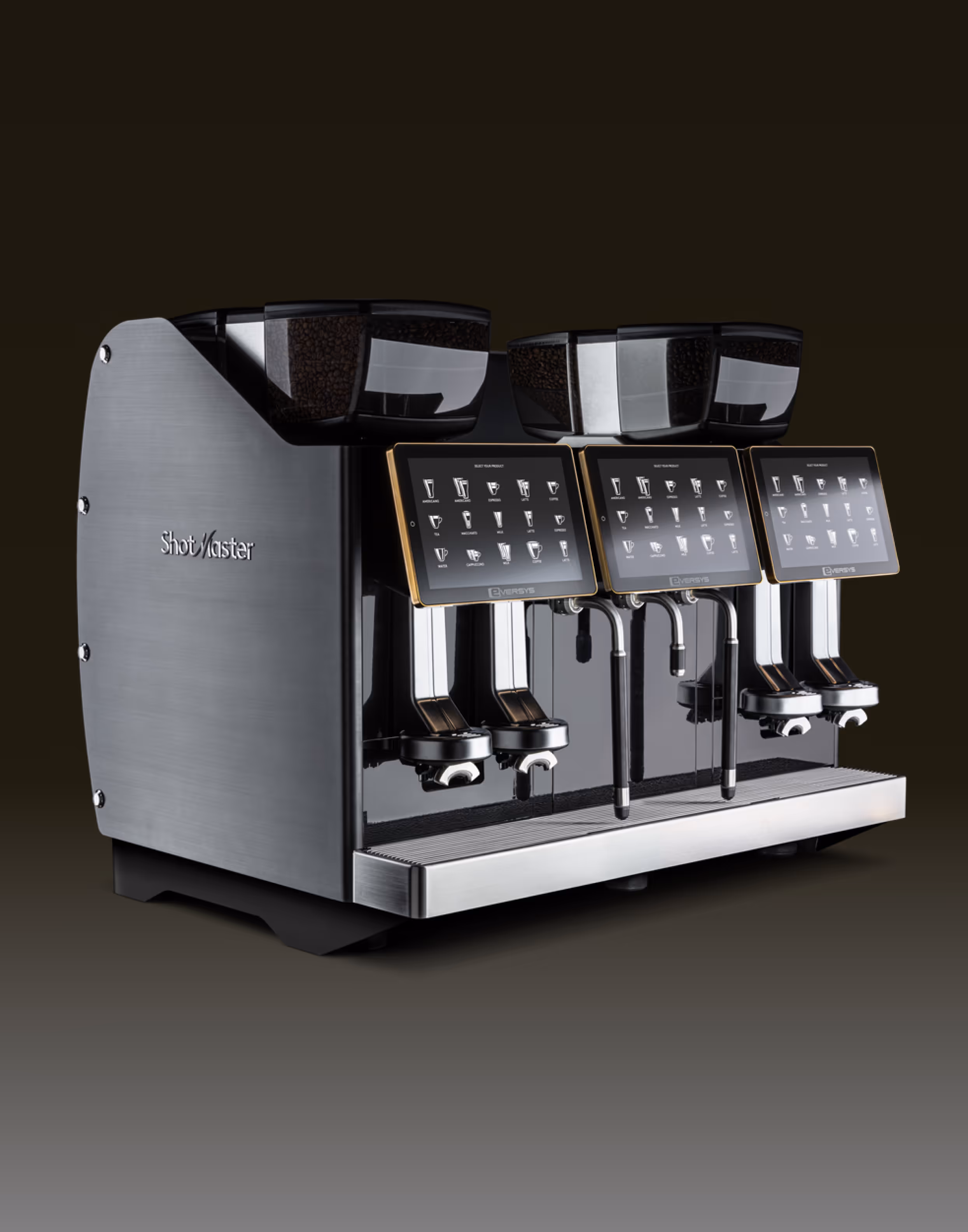 Diagonal view of Shotmaster S-Pro / Super Traditional