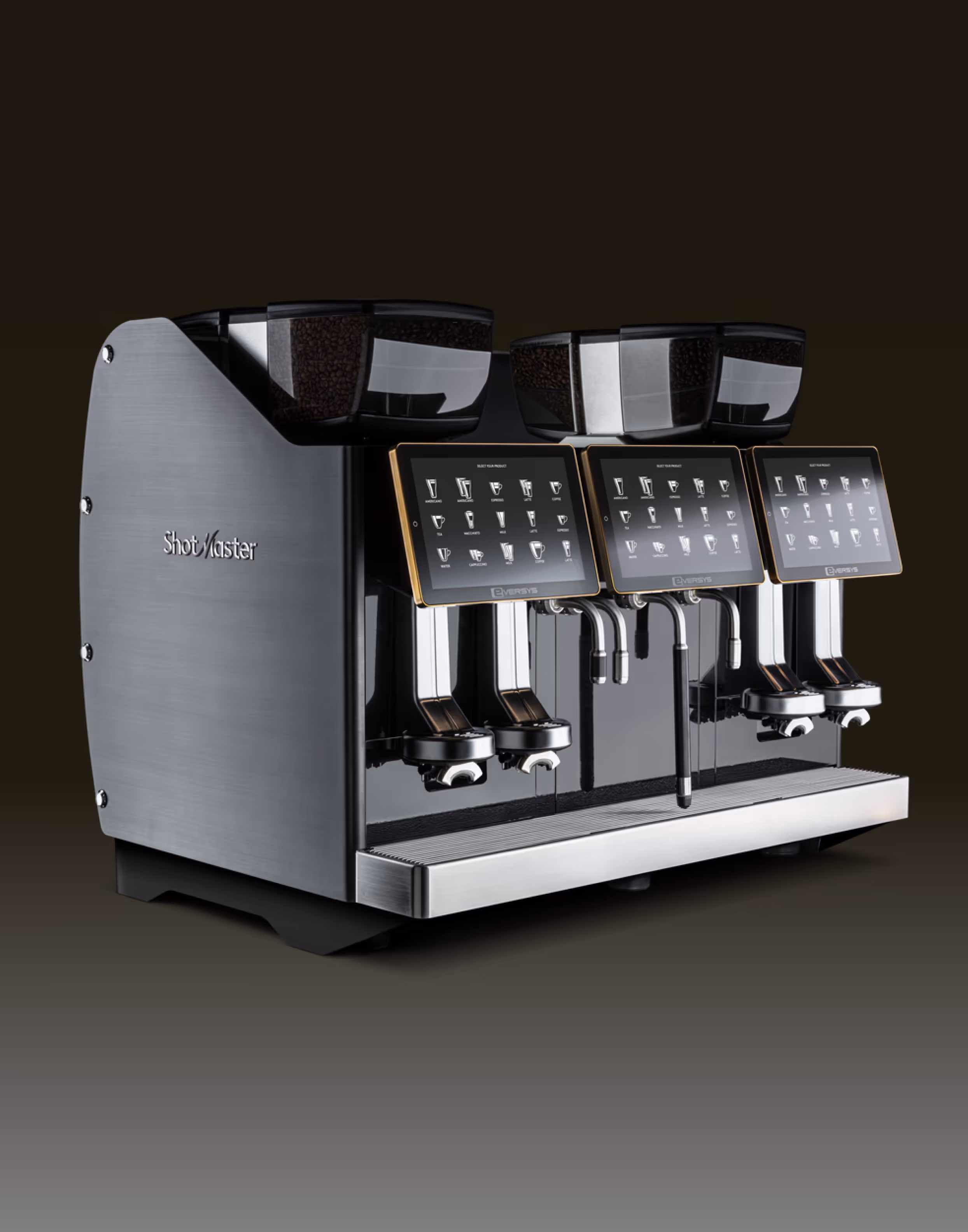 Diagonal view of Shotmaster S / Super Traditional