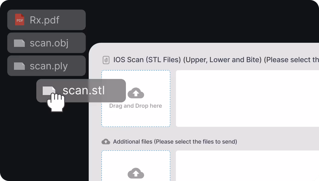 how cad-for-clinic file drop works