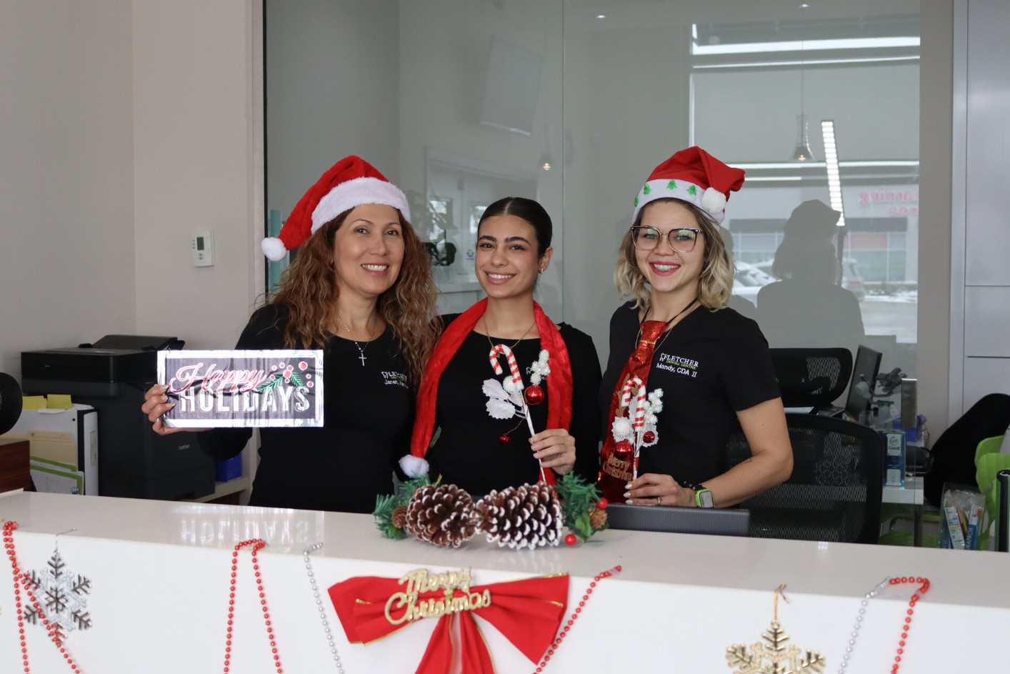 Fletcher Dental Centre Holiday Team
