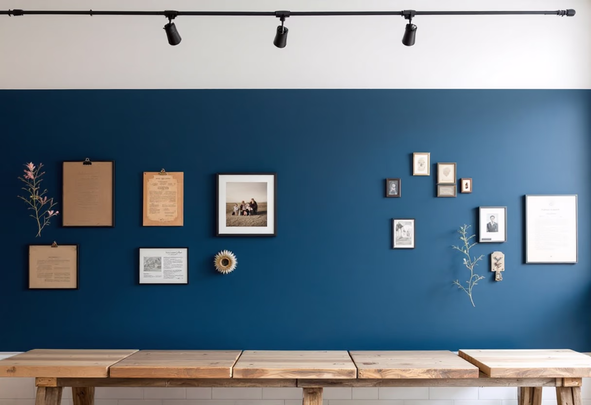 [background image] image of bakery's history wall