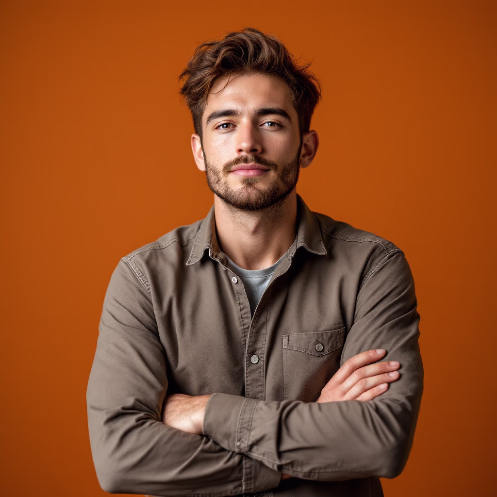 [headshot] image of customer (for a bicycle shop)