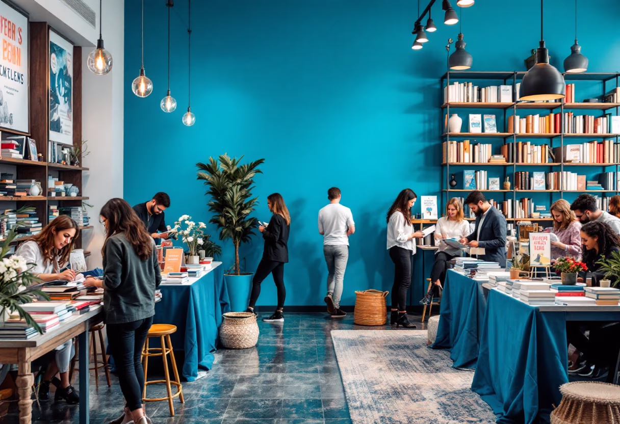 image of store event (for a bookstore)