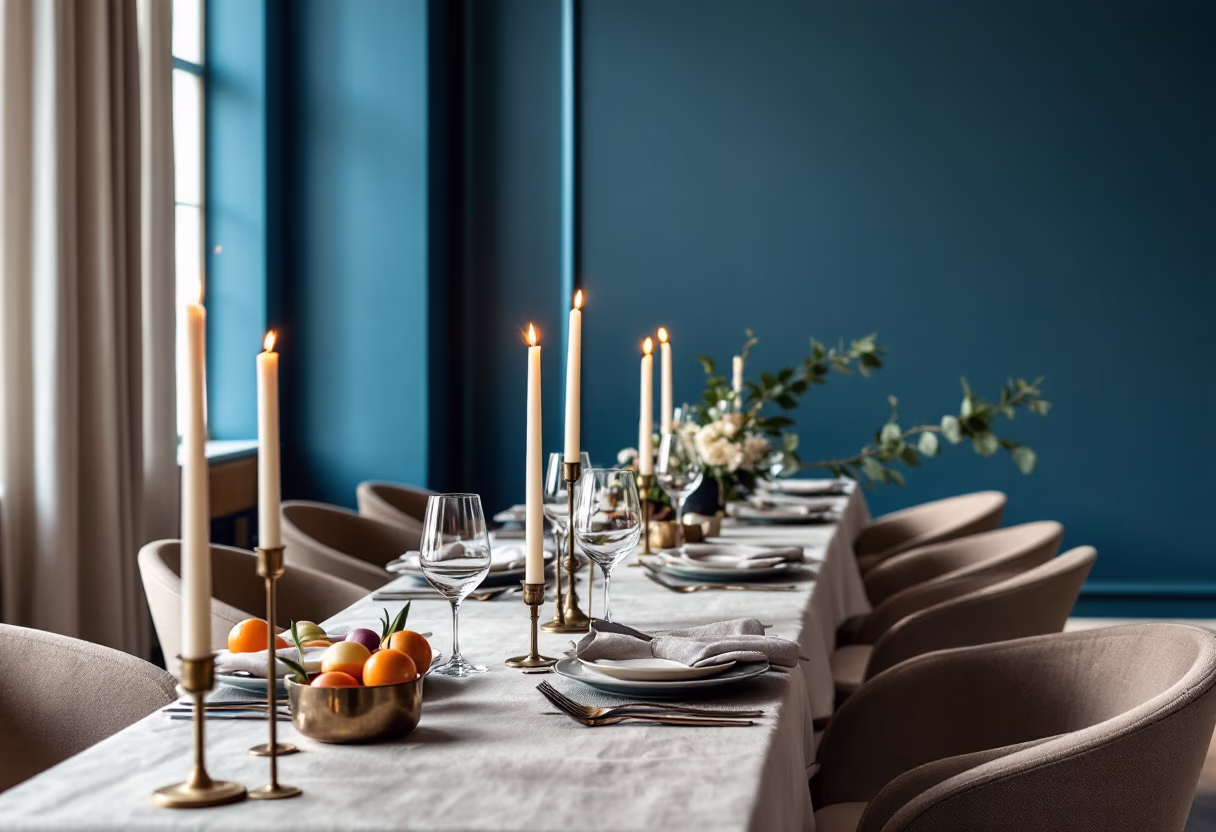image of a modern restaurant's private dining room