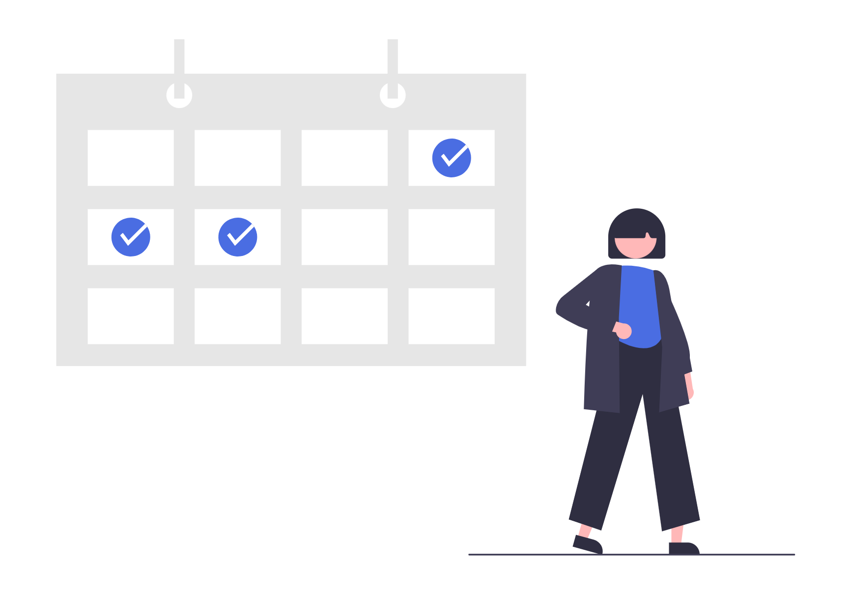 Illustration representing automated security training delivery with zero configuration required