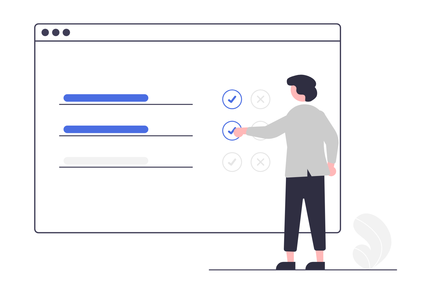 Illustration representing customizable policy management that scales and adapts to business needs
