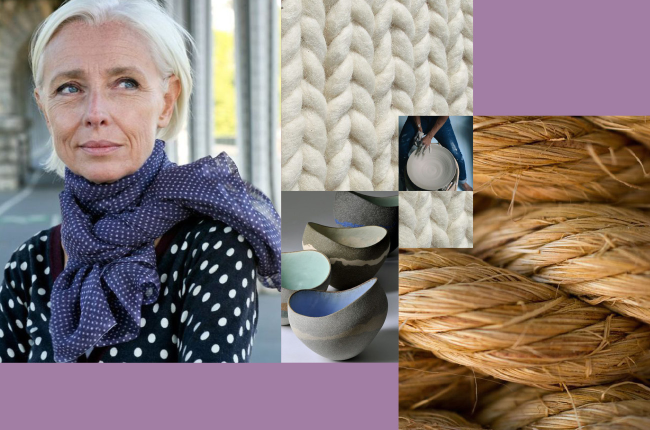 Portretfoto en materiaalbeelden gebruikt in moodboard voor de tender Nieuw Hout, ontwikkeld door Studioplay® in samenwerking met Smits Bouwbedrijf en Olaf Gipser architects.