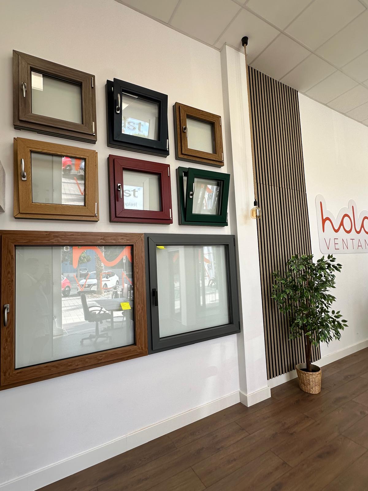 Hola ventana Alicante showroom