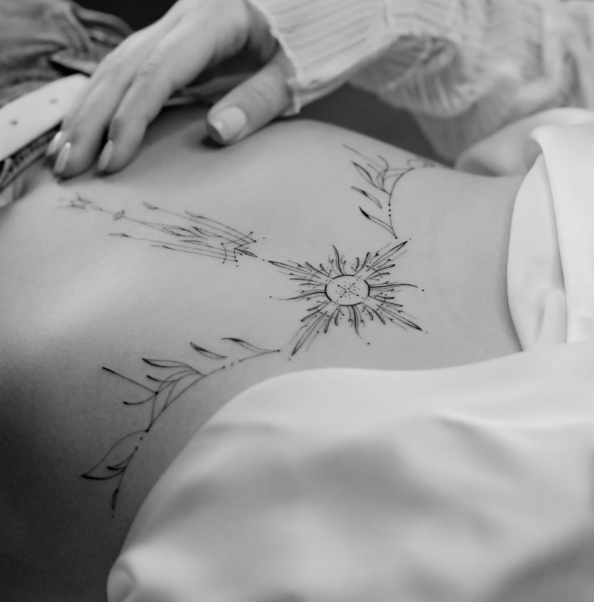 Fineline Tattoo Projekte