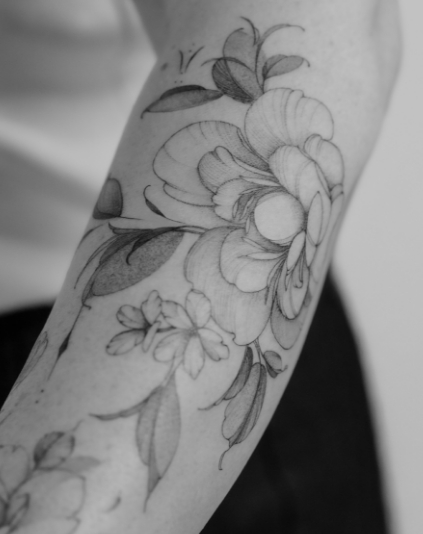 Fineline Tattoo Projekte