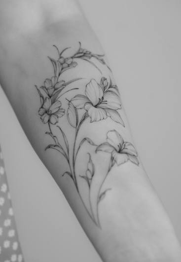 Fineline Tattoo Projekte