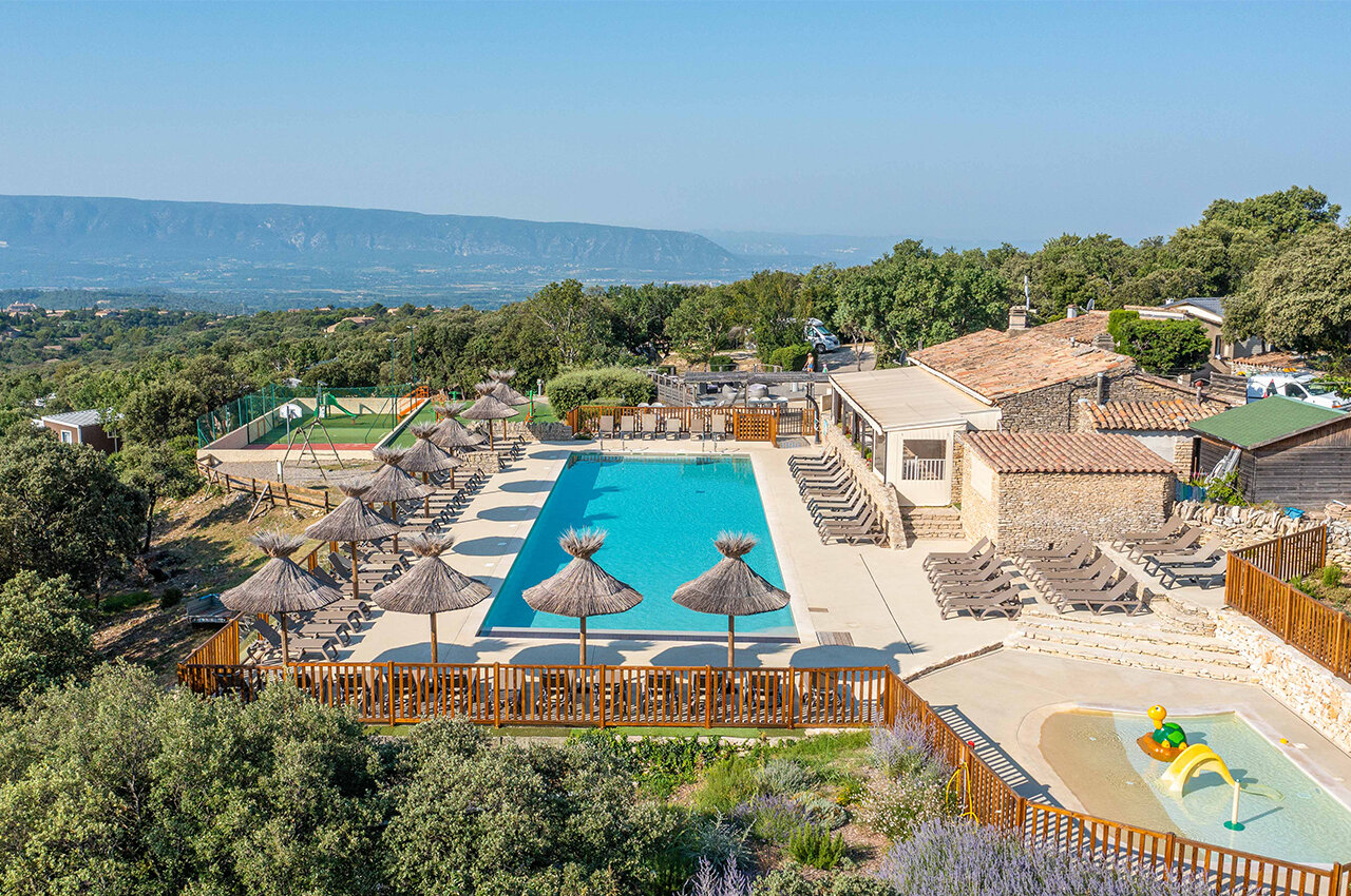 Un camping du Luberon