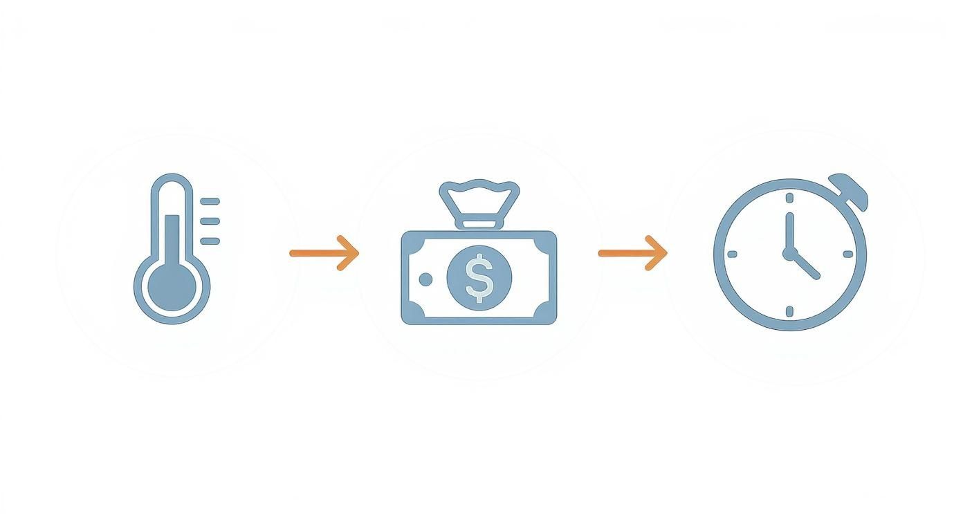 Infographic about service tankless water heater