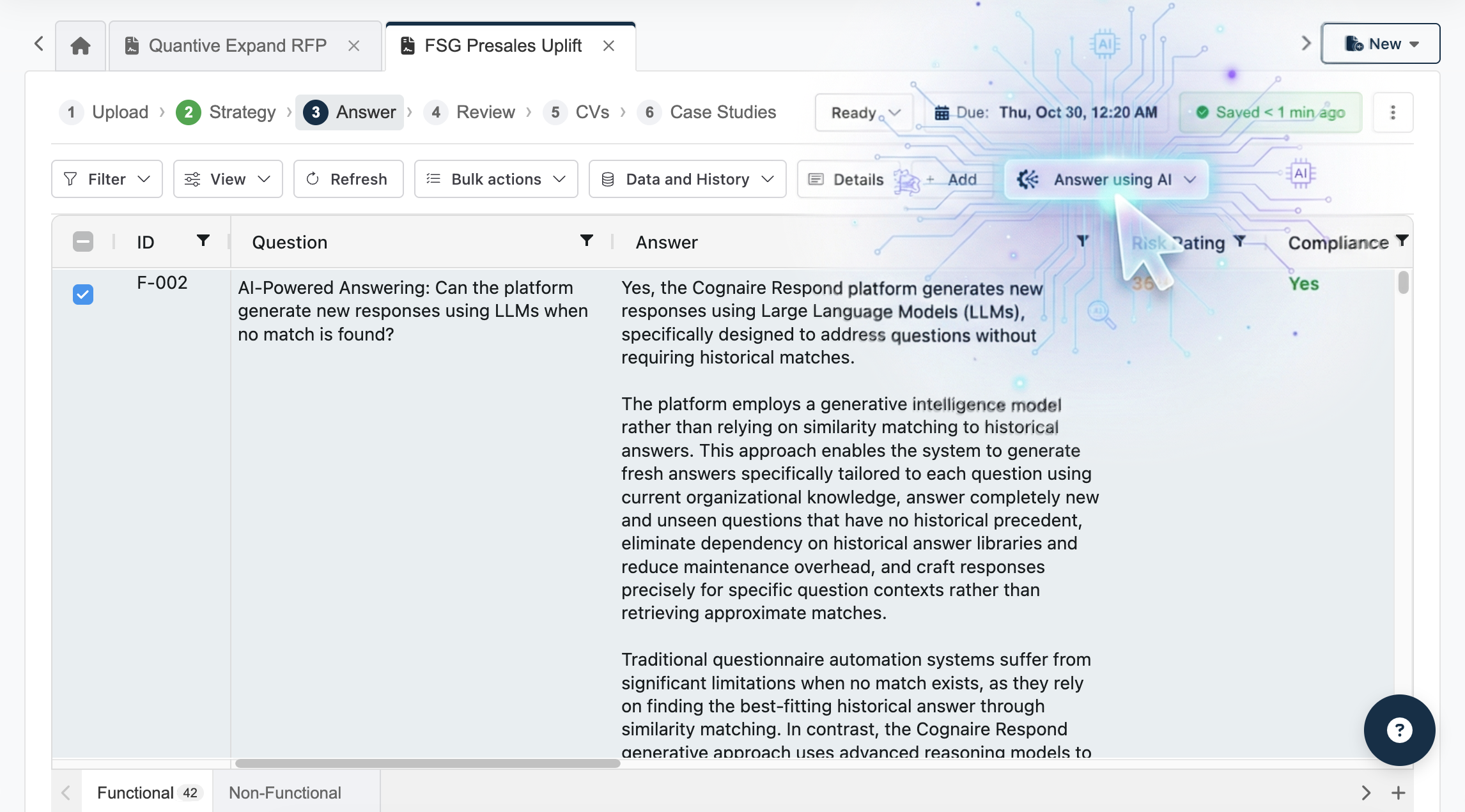 Aalto mobile app UI with two home listings and a title at the top saying 12 new matches