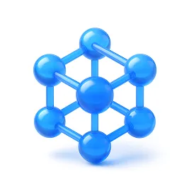 An image of a blue model of a structure.