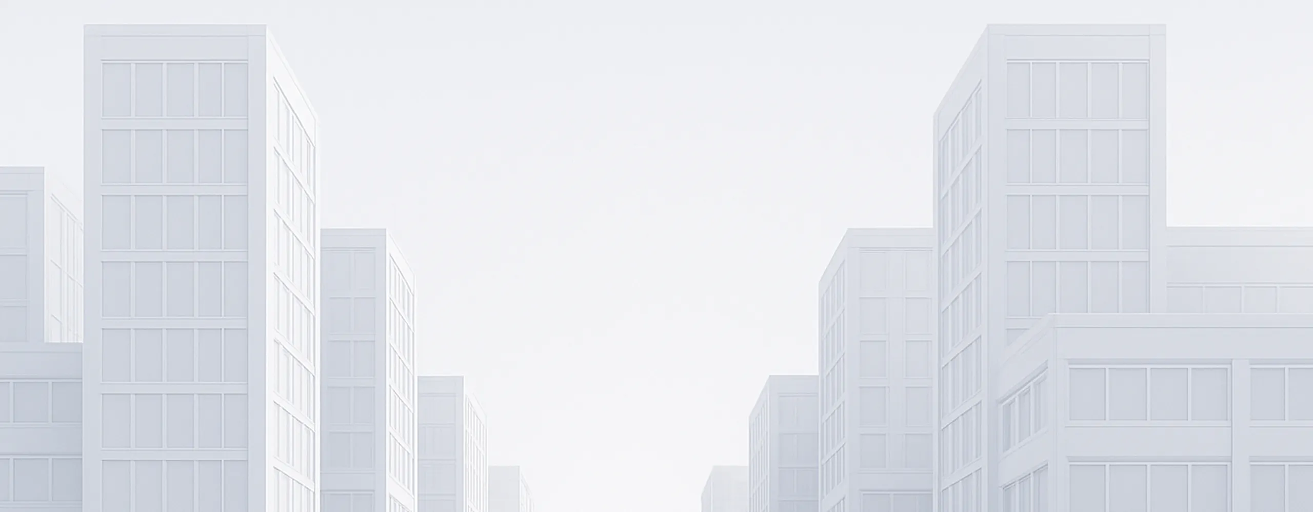 A couple of people walking down a street next to tall buildings.