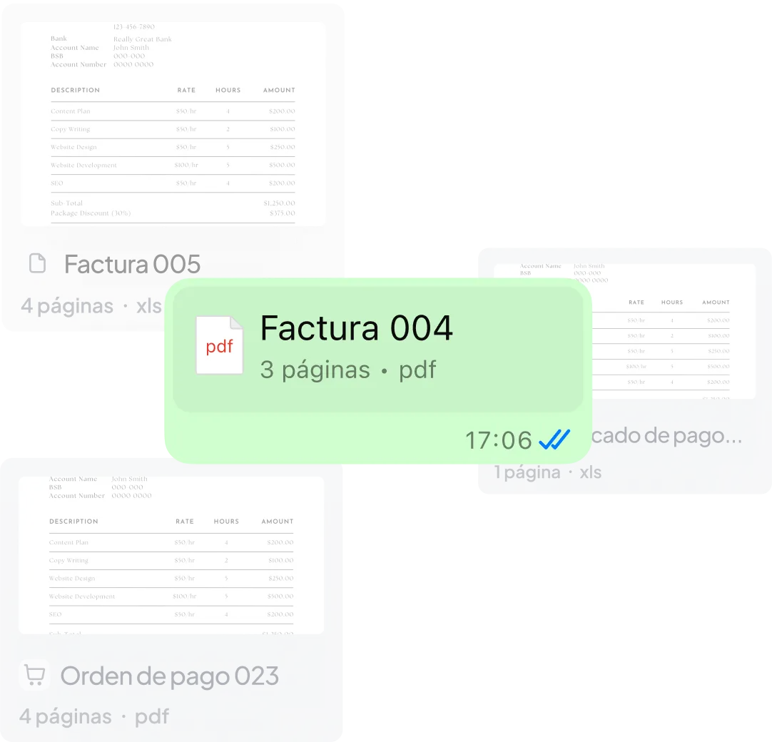 Mix of documents