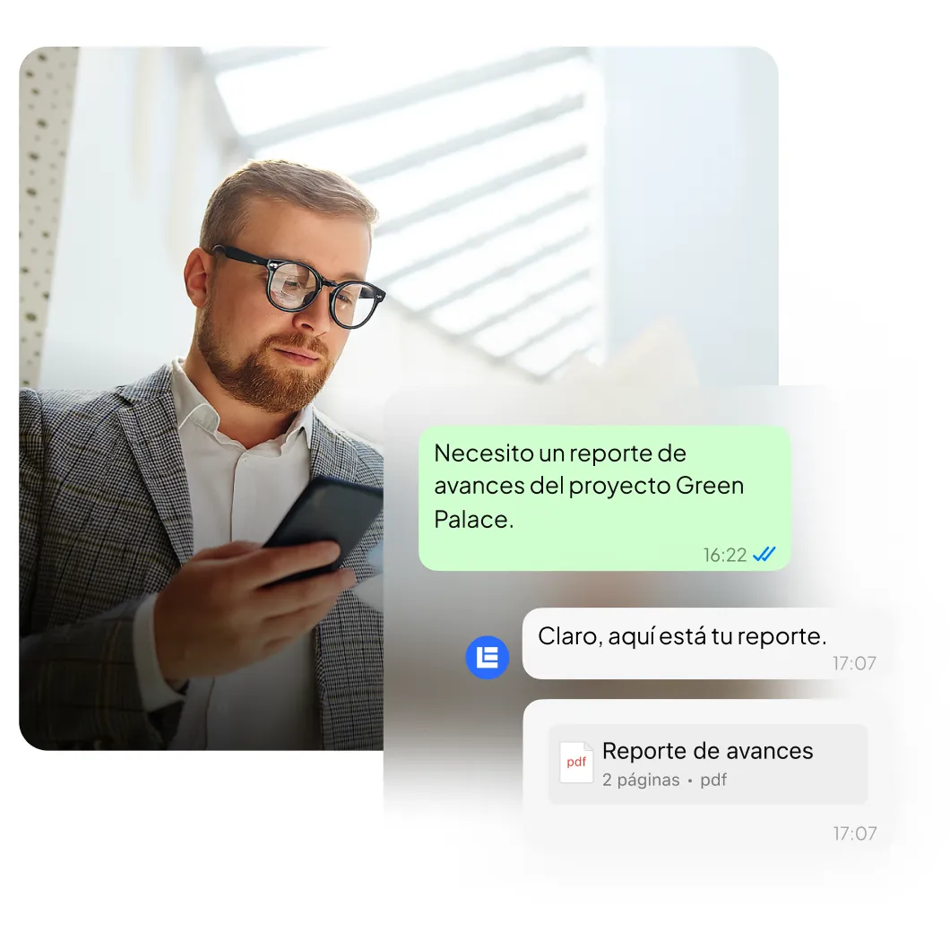 A man with phone