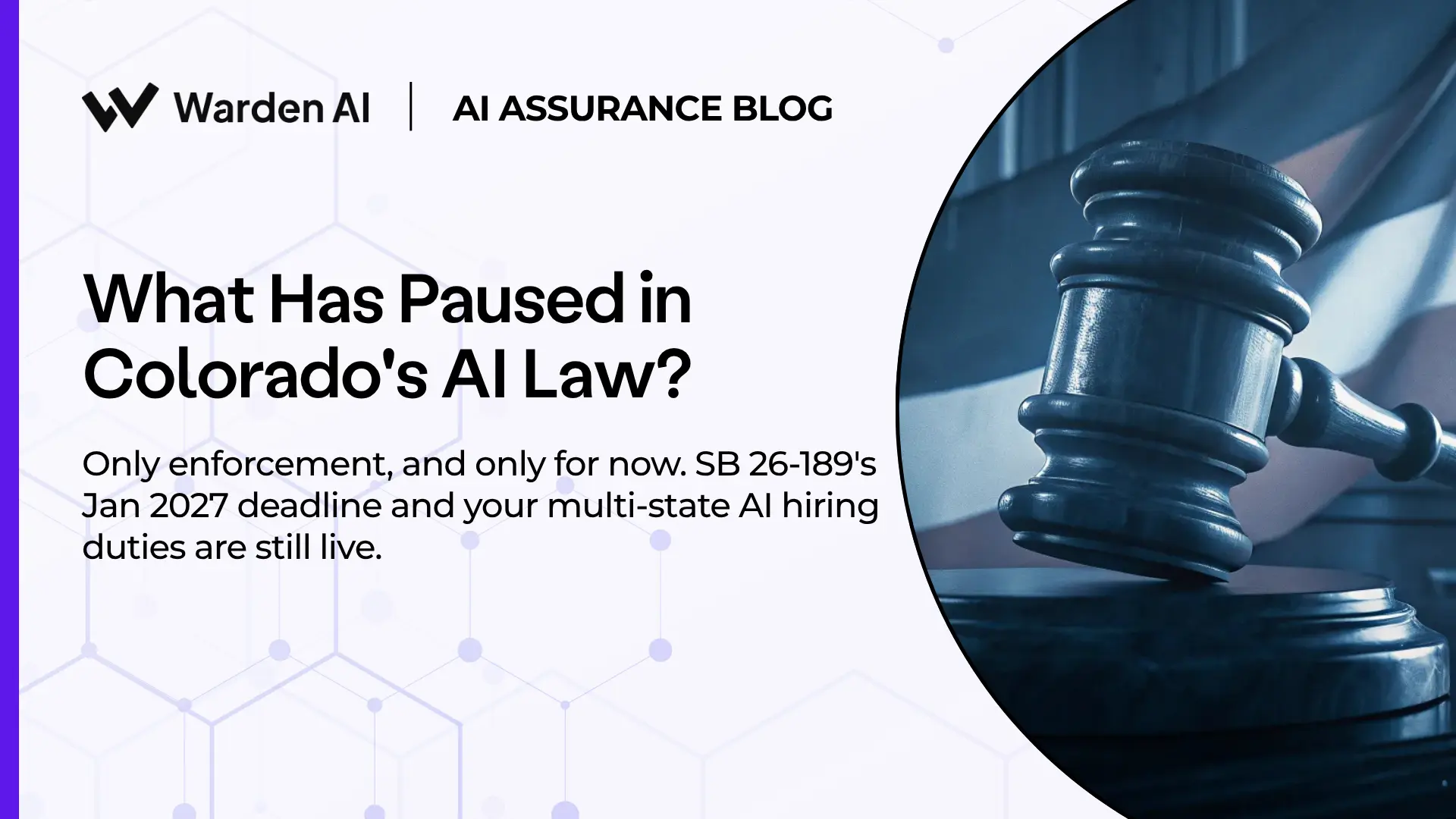 Colorado SB 26-189 Enforcement Stay: Litigation and HR Compliance Outlook