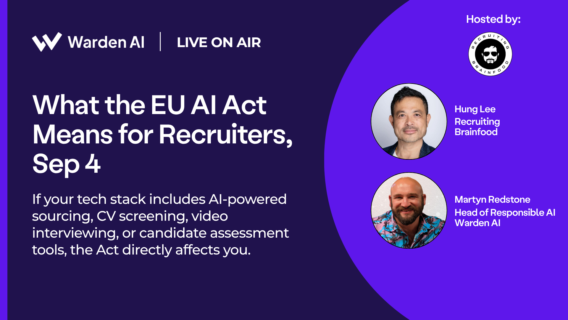What the EU AI Act Means for Recruiters, Sep 4