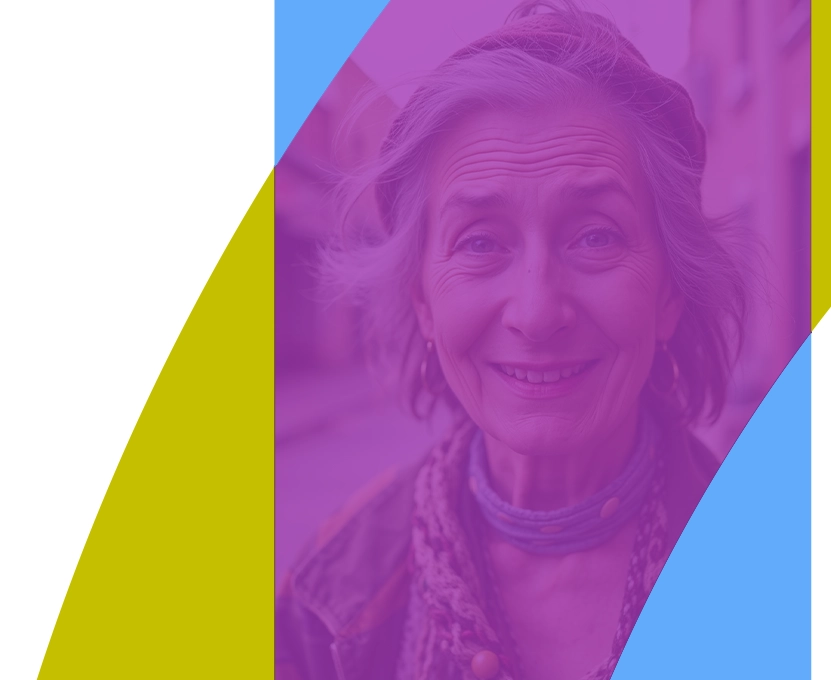 Ambulant begeleider helpt cliënt met administratie thuis