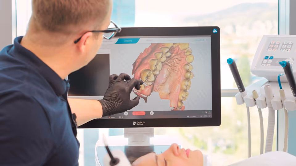 Nutzung eines Intraoralscans in der digitalen Zahnmedizin