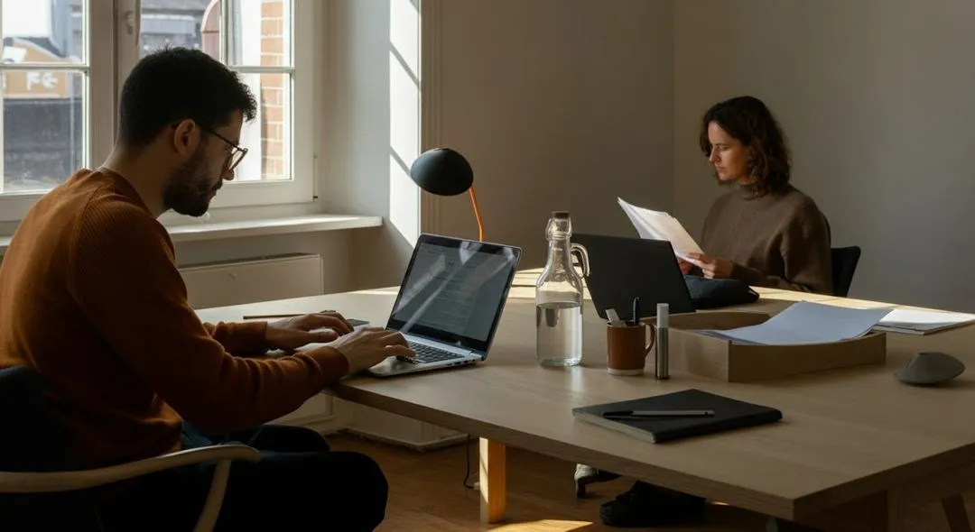 Collaborative Workspace with people